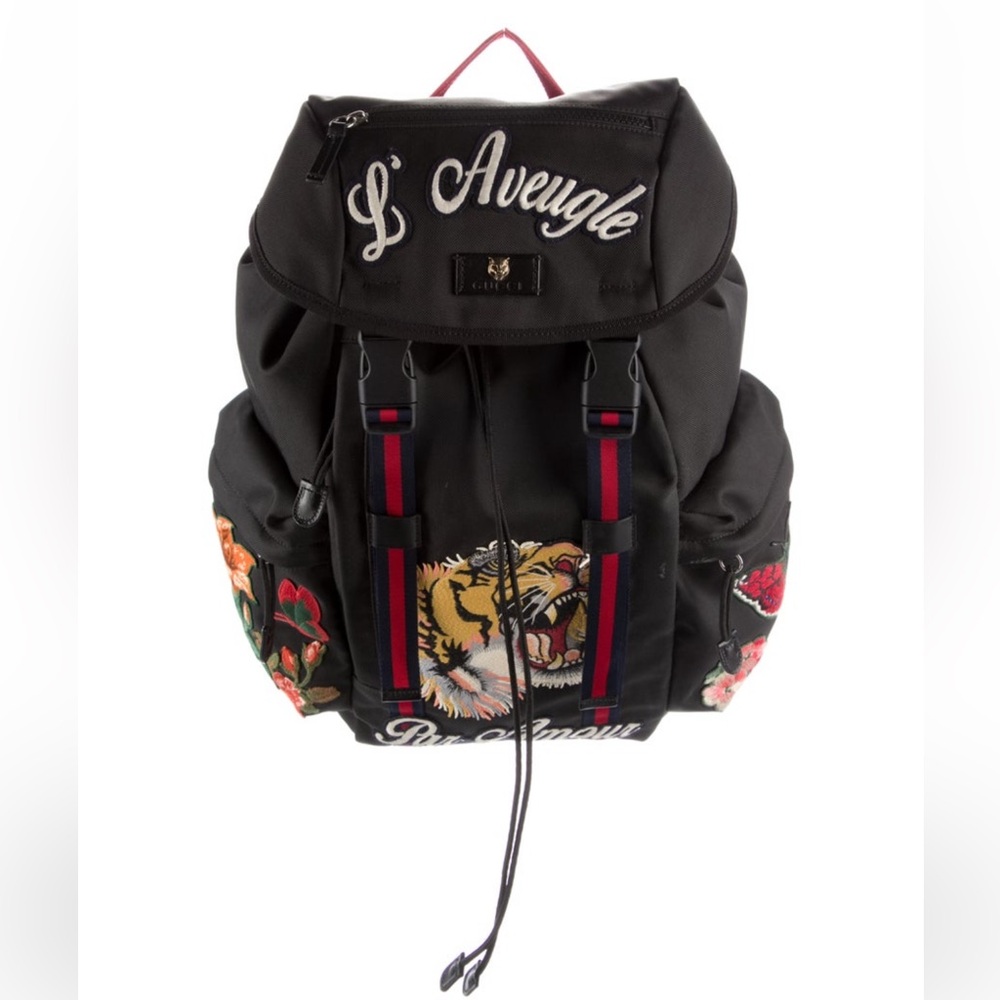 Gucci Techno Patch Backpack